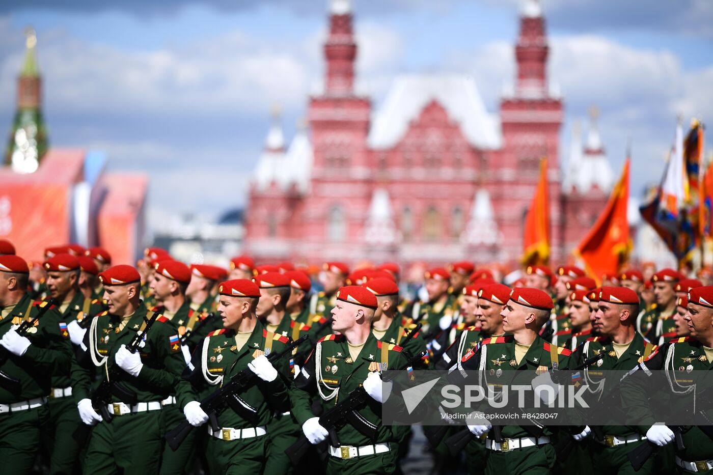 Russia WWII Victory Day Parade