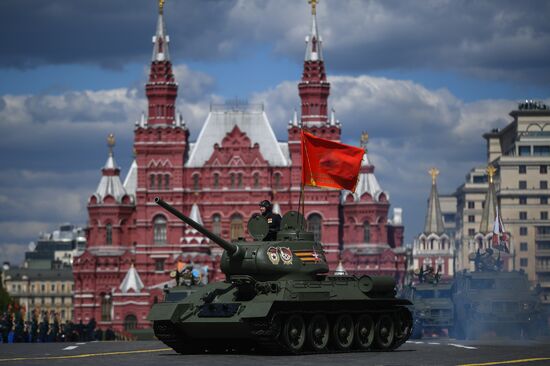 Russia WWII Victory Day Parade