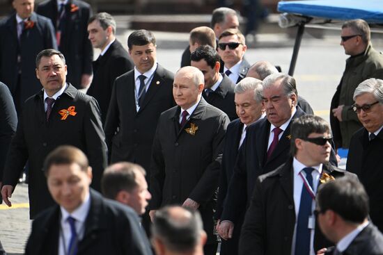 Russia WWII Victory Day Parade
