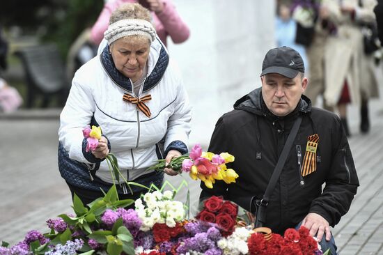 Russia New Territories WWII Victory Day Celebrations