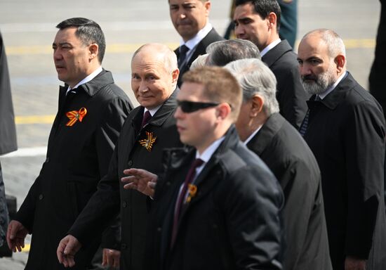 Russia WWII Victory Day Parade