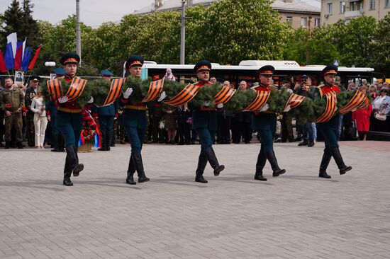 Russia New Territories WWII Victory Day Celebrations