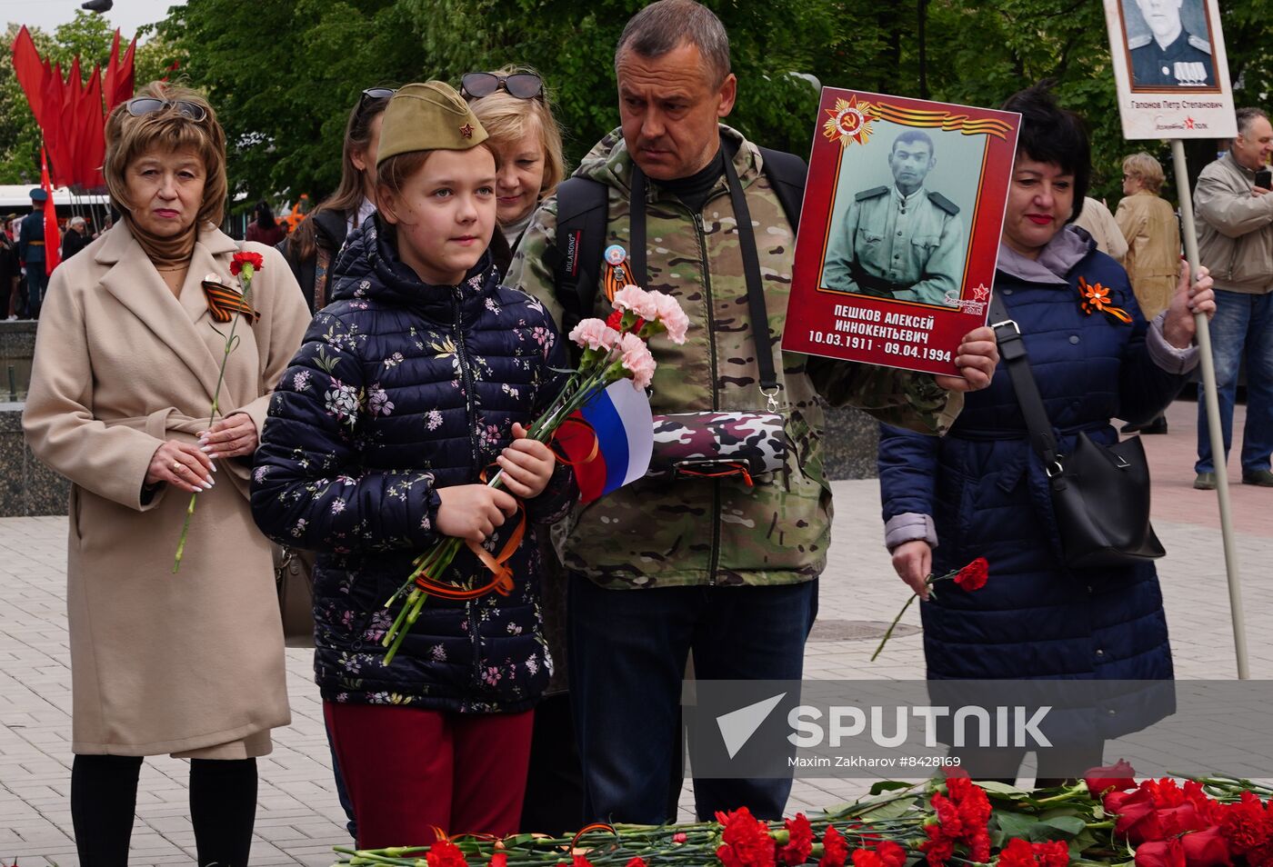 Russia New Territories WWII Victory Day Celebrations
