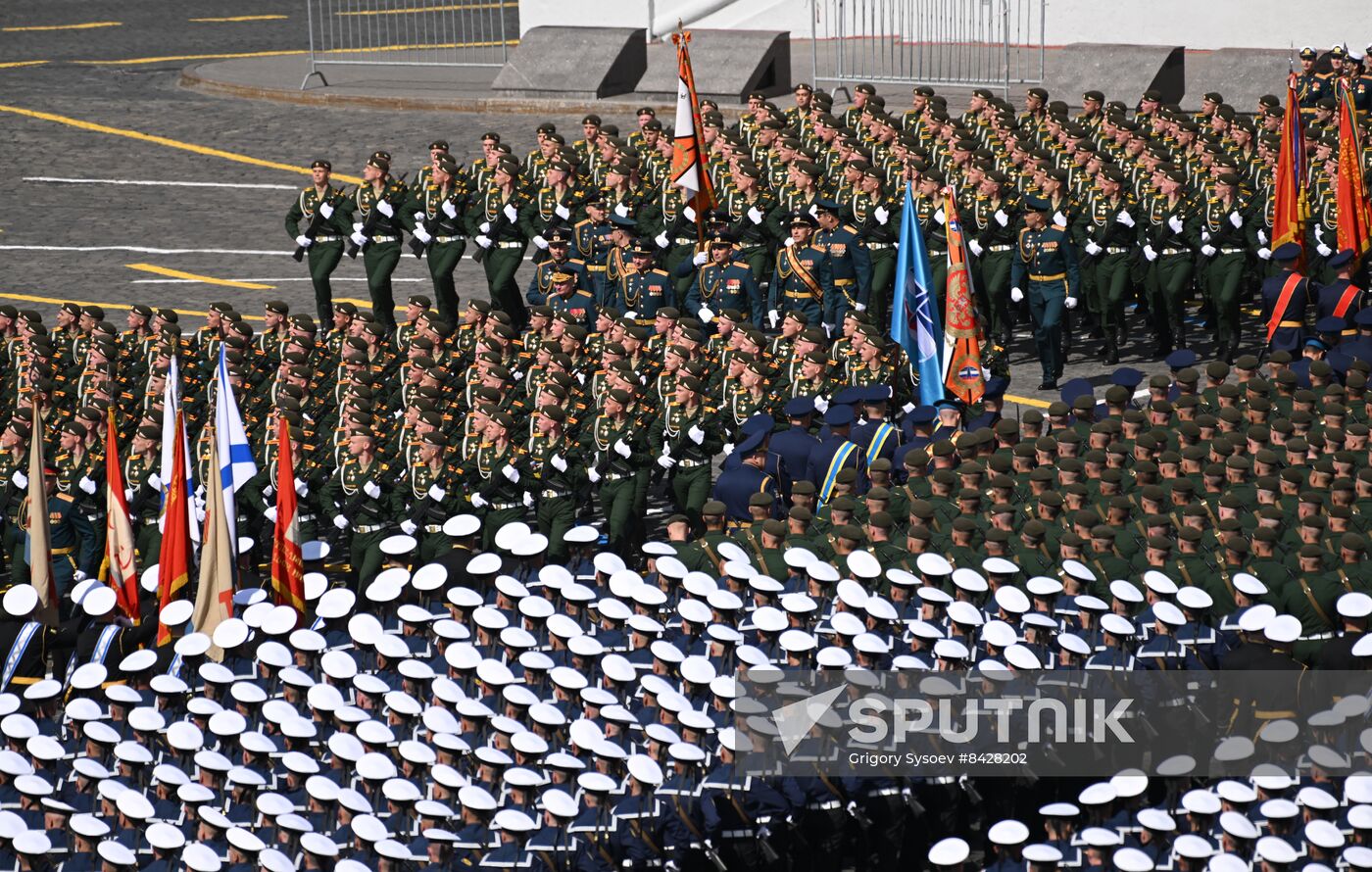 Russia WWII Victory Day Parade