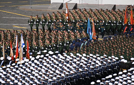 Russia WWII Victory Day Parade