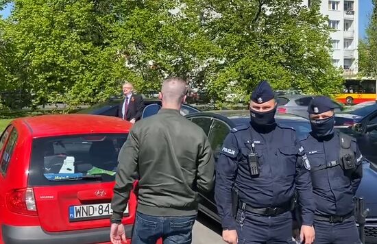 Poland Russia WWII Victory Day Memorial