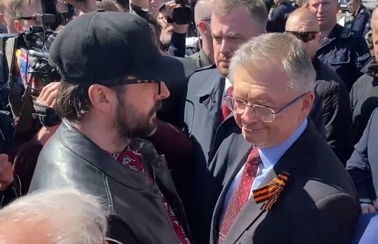 Poland Russia WWII Victory Day Memorial