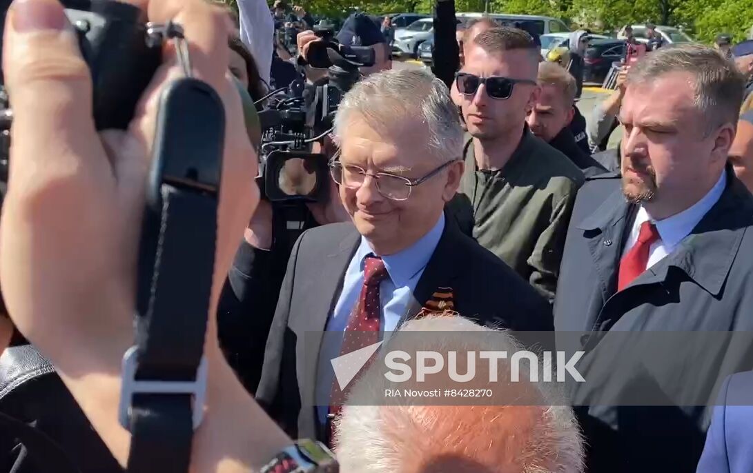 Poland Russia WWII Victory Day Memorial