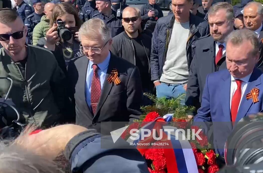 Poland Russia WWII Victory Day Memorial