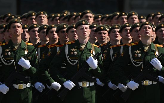 Russia WWII Victory Day Parade