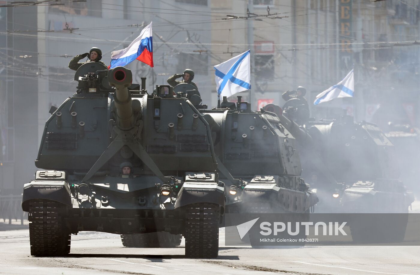 Russia Regions WWII Victory Day Parade