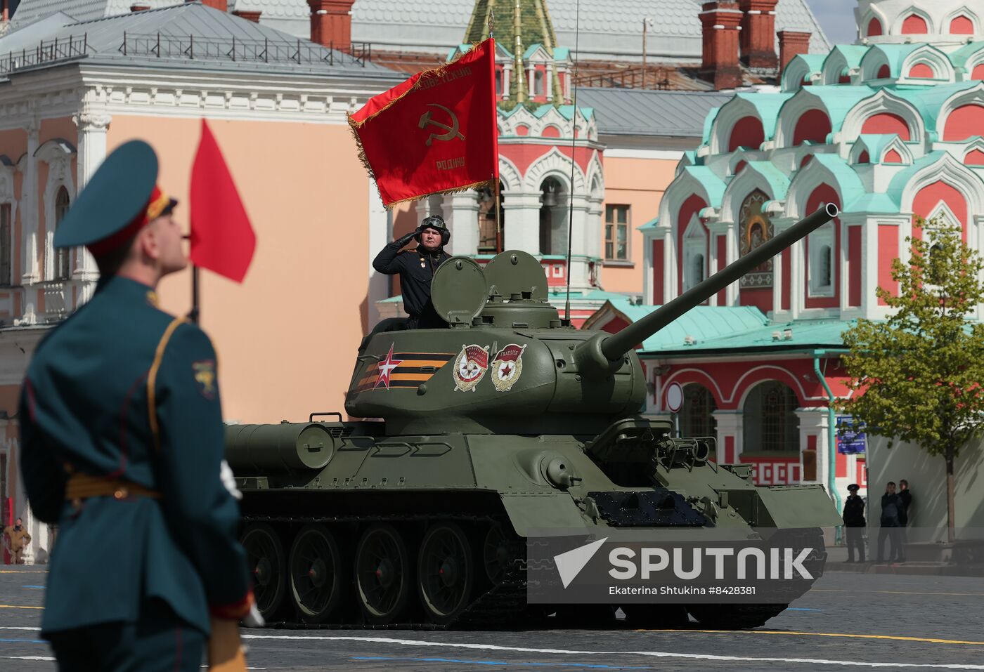 Russia WWII Victory Day Parade