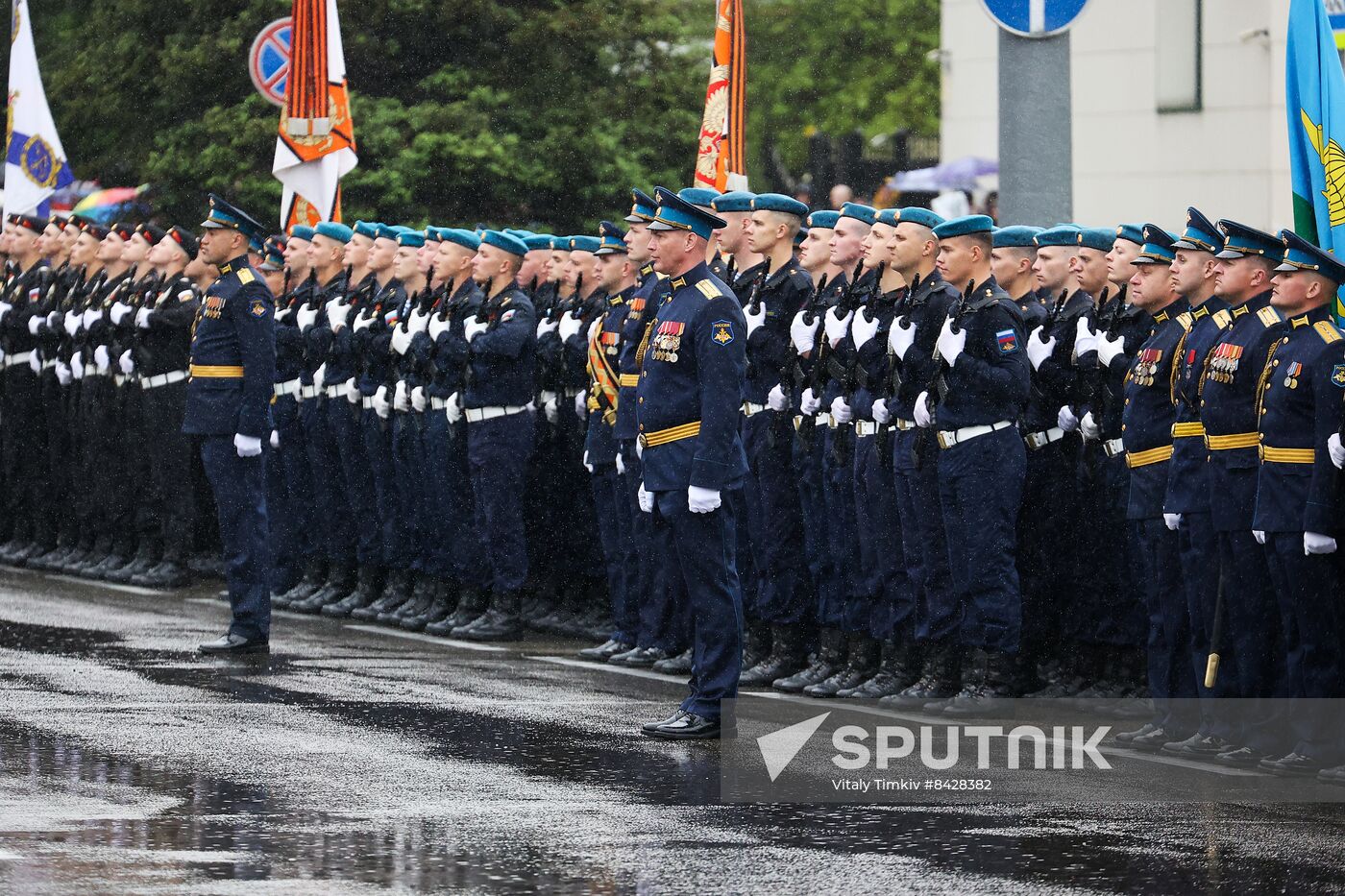 Russia Regions WWII Victory Day Parade