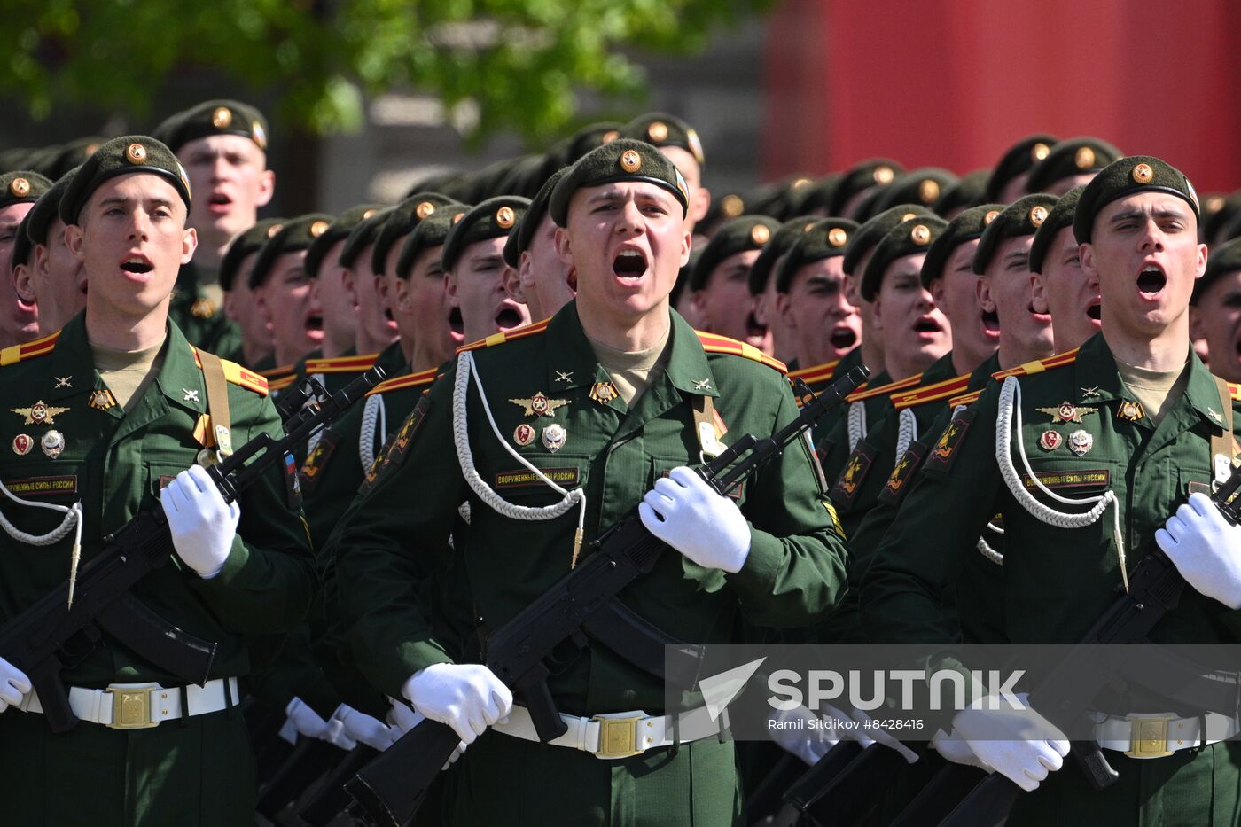 Russia WWII Victory Day Parade