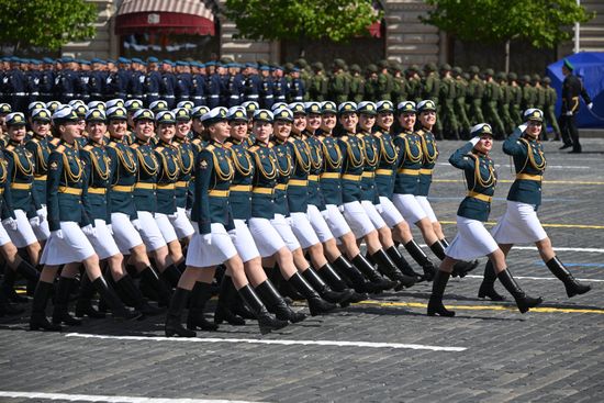 Russia WWII Victory Day Parade