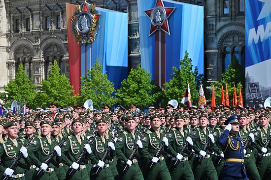 Russia WWII Victory Day Parade