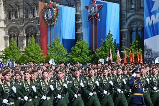 Russia WWII Victory Day Parade