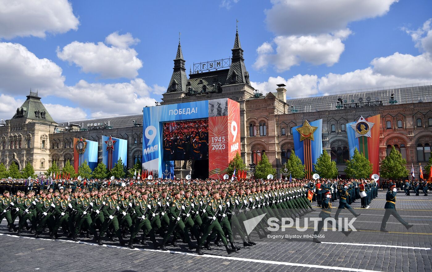 Russia WWII Victory Day Parade