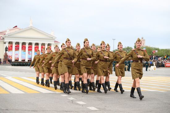 Russia Regions WWII Victory Day Parade