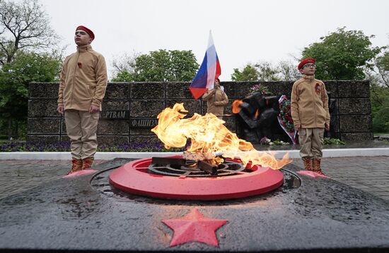 Russia New Territories WWII Victory Day Celebrations