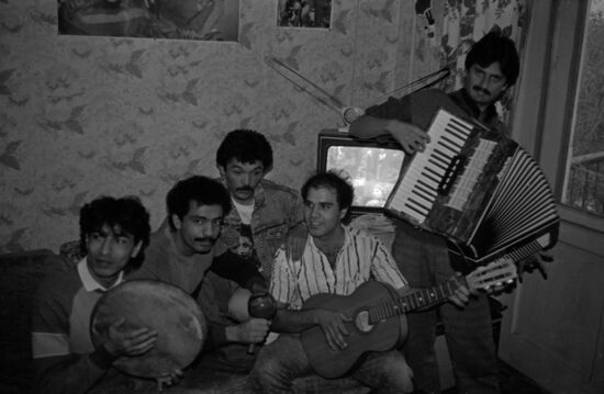 Afghan students of Frunze Polytechnical Institute
