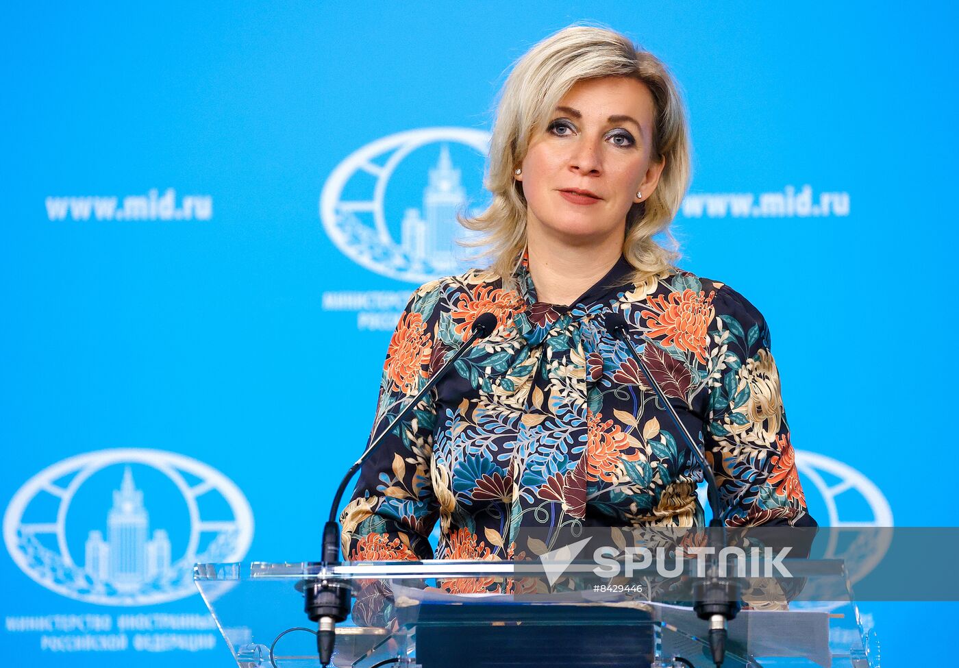 Russia Zakharova Briefing