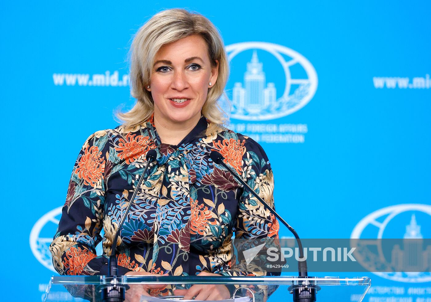 Russia Zakharova Briefing