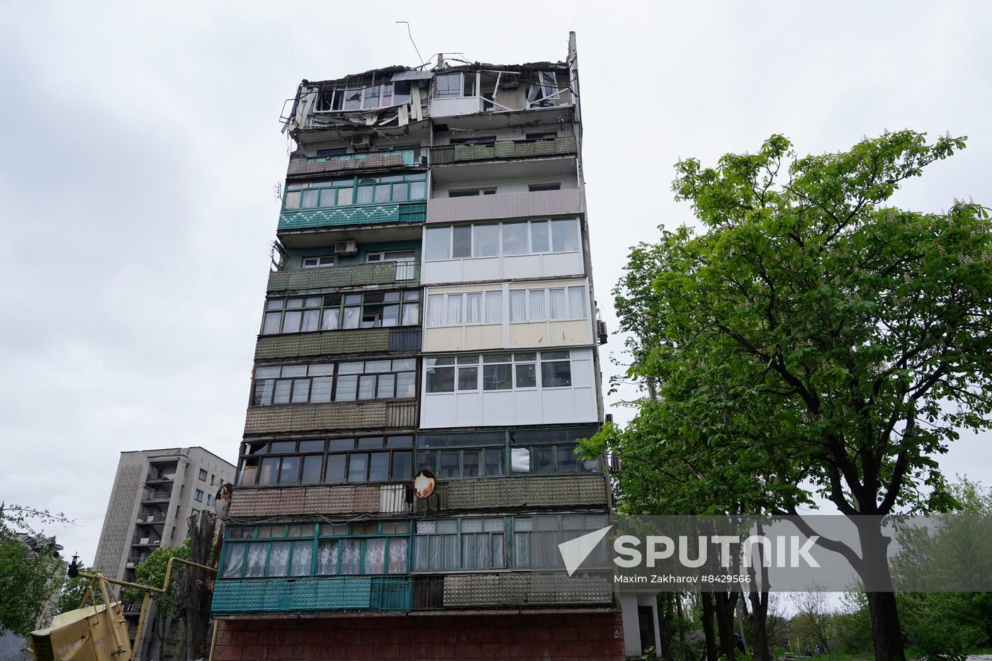 Russia Ukraine Military Operation Shelling