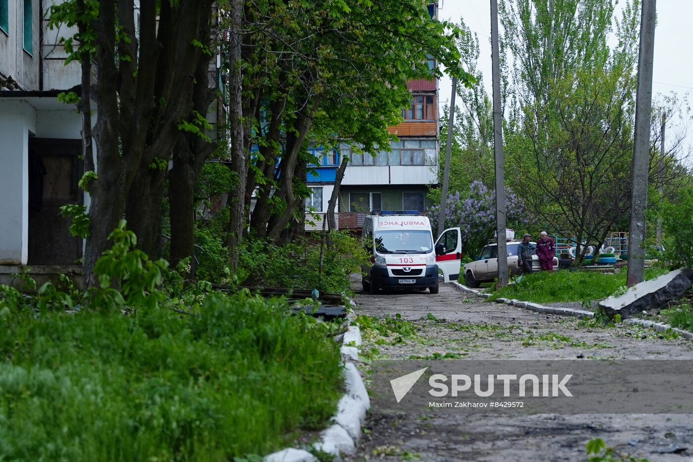 Russia Ukraine Military Operation Shelling