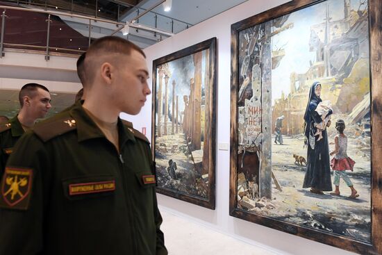 Russia Art Nesterenko Exhibition