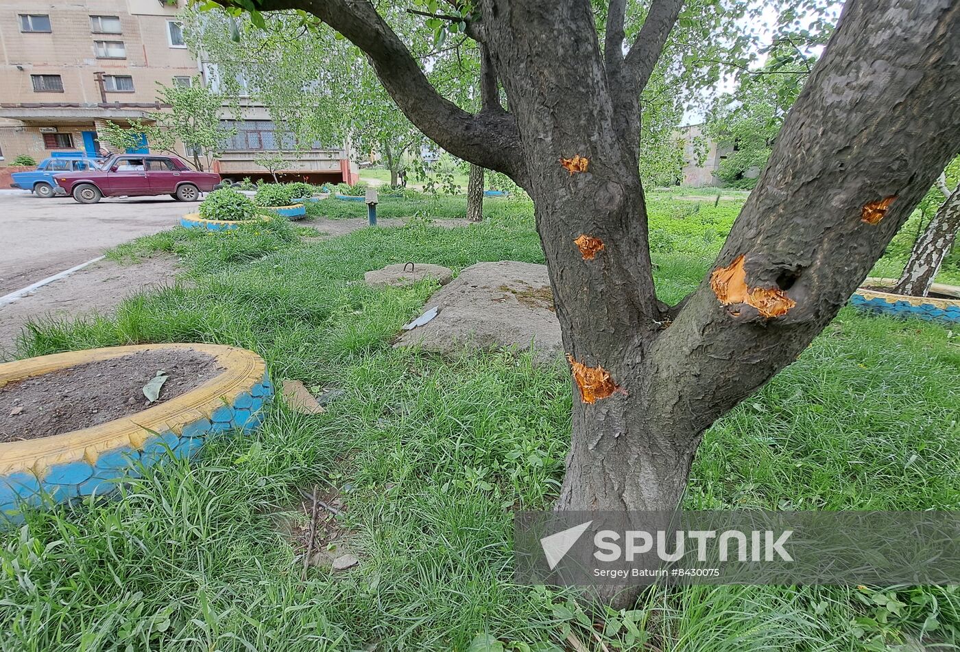 Russia Ukraine Military Operation Shelling