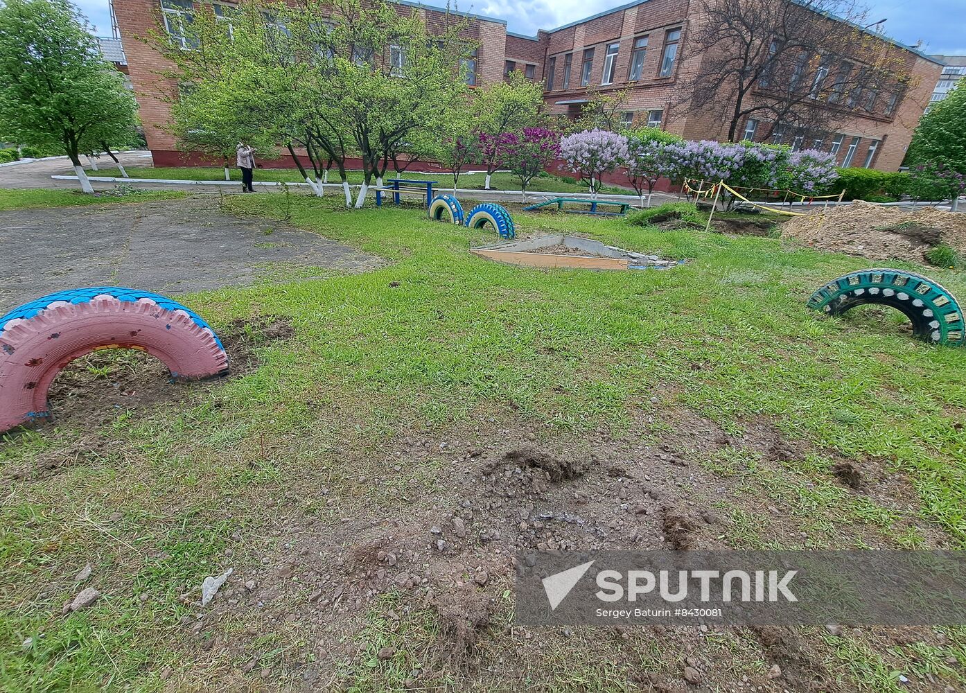 Russia Ukraine Military Operation Shelling