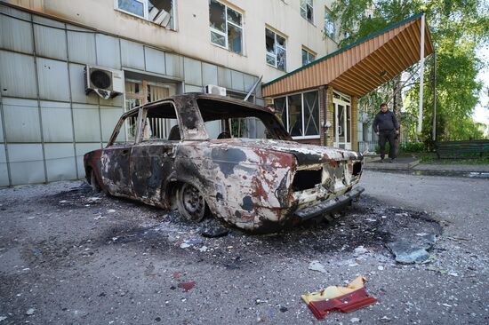 Russia DPR Shelling