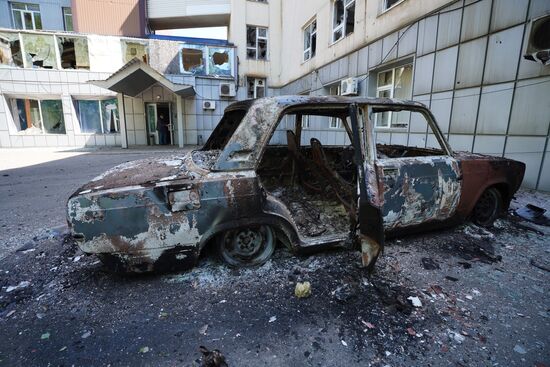Russia DPR Shelling