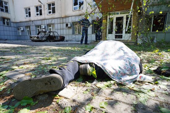 Russia DPR Shelling