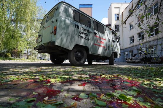 Russia DPR Shelling