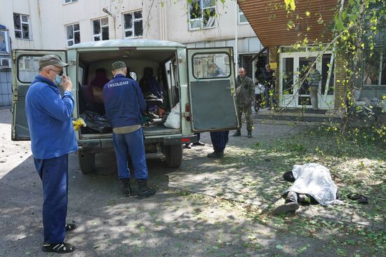 Russia DPR Shelling