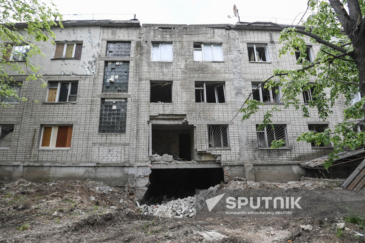Russia Ukraine Military Operation Shelling Aftermath