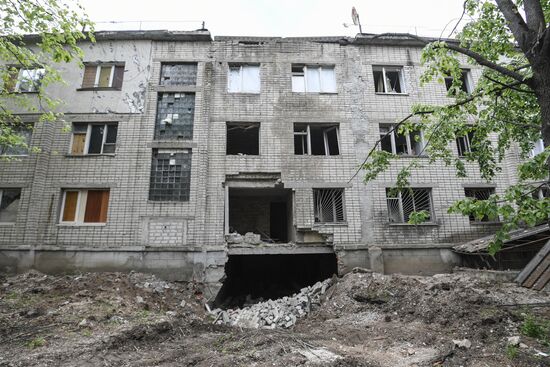 Russia Ukraine Military Operation Shelling Aftermath