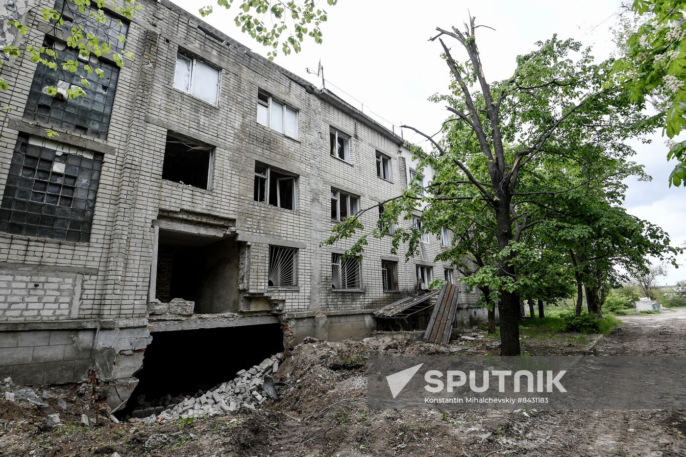 Russia Ukraine Military Operation Shelling Aftermath