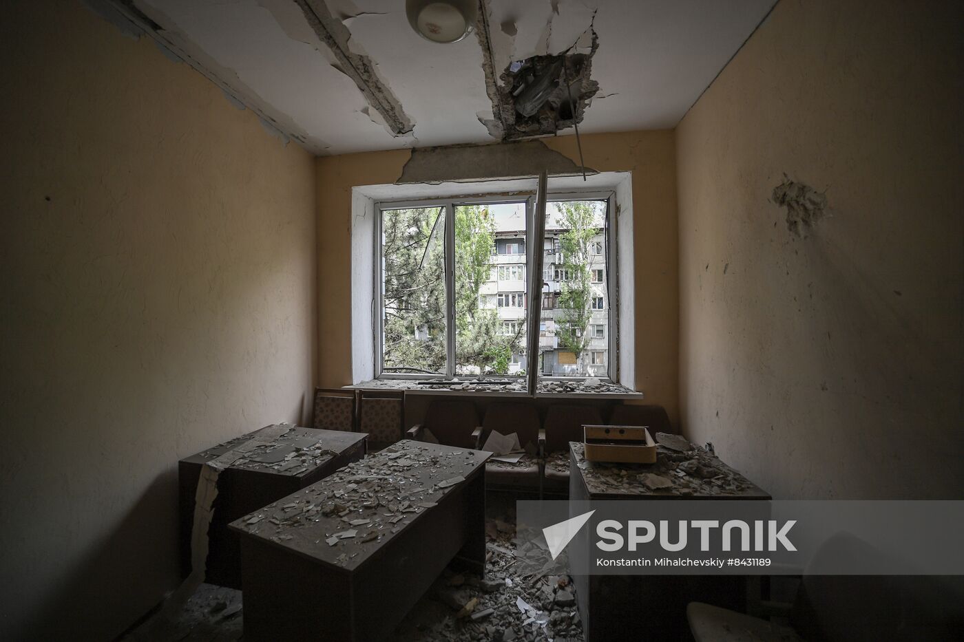 Russia Ukraine Military Operation Shelling Aftermath