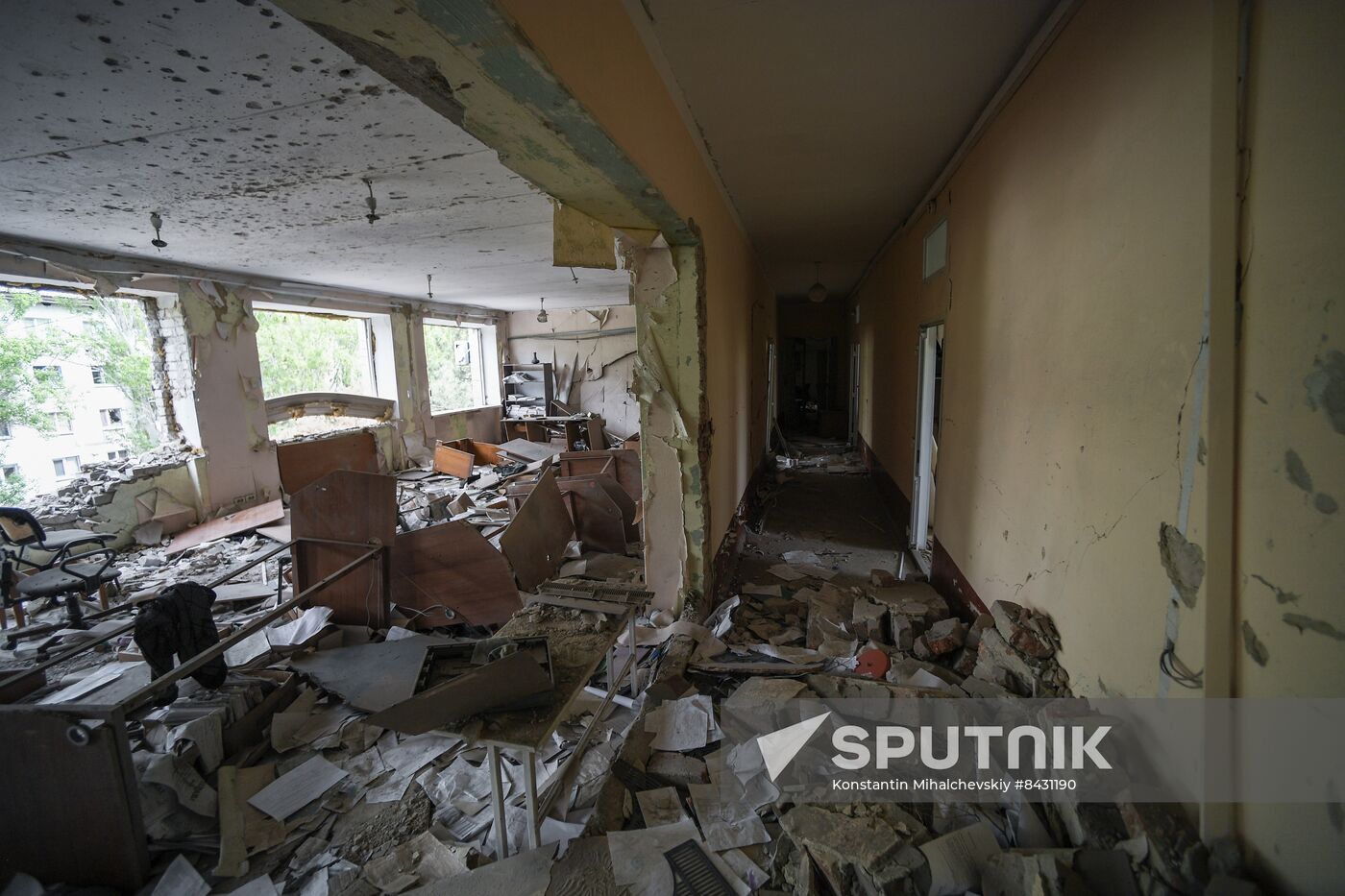 Russia Ukraine Military Operation Shelling Aftermath