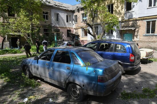 Russia LPR Shelling