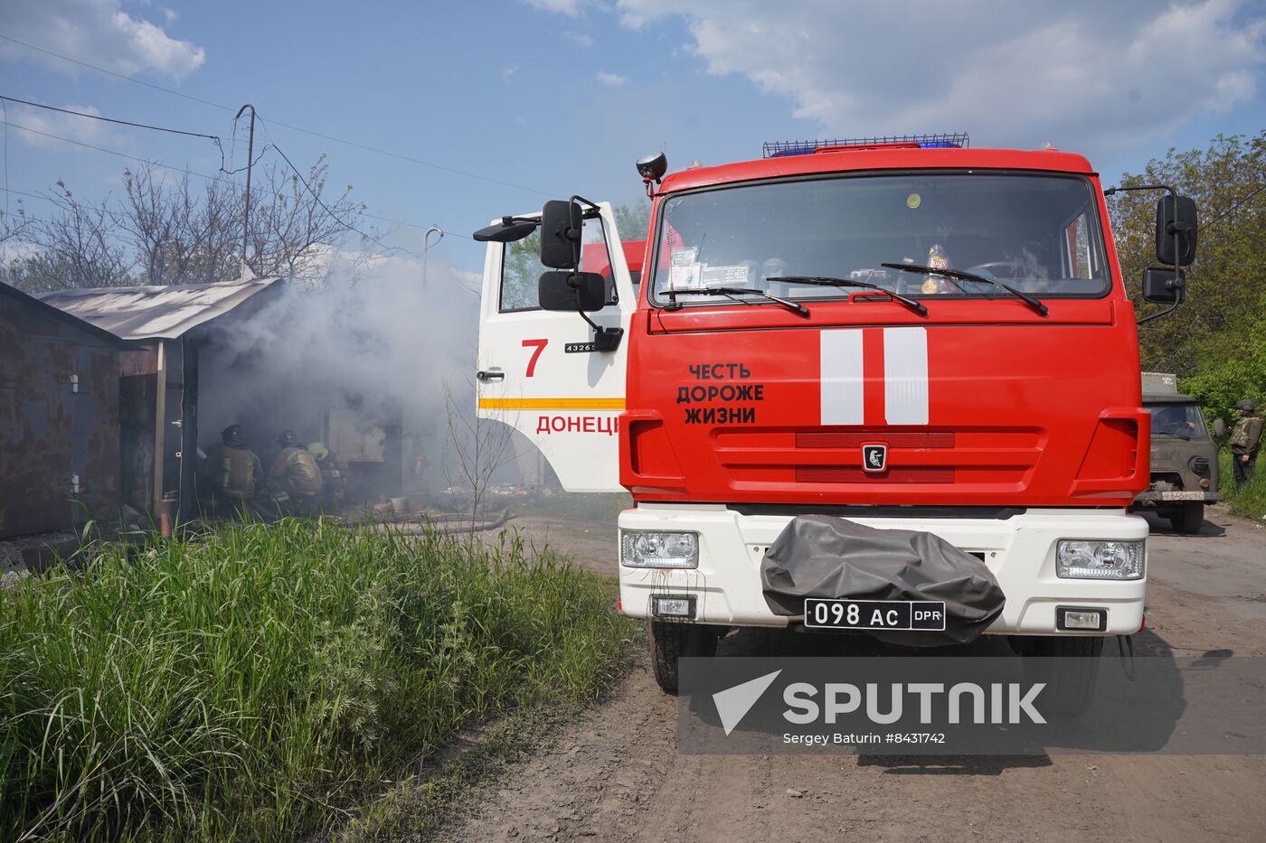 Russia DPR Shelling