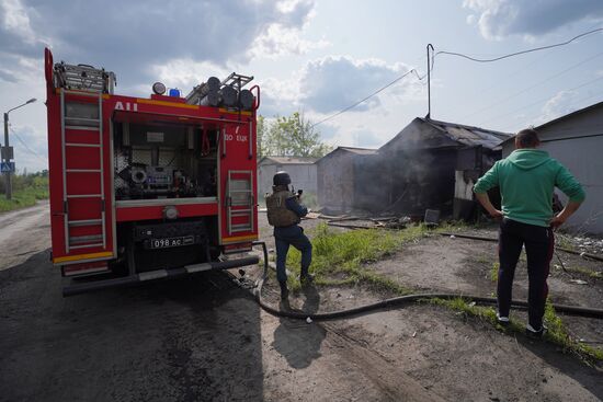 Russia DPR Shelling