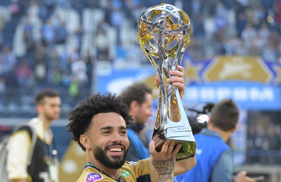 Russia Soccer Premier-League Zenit Honouring