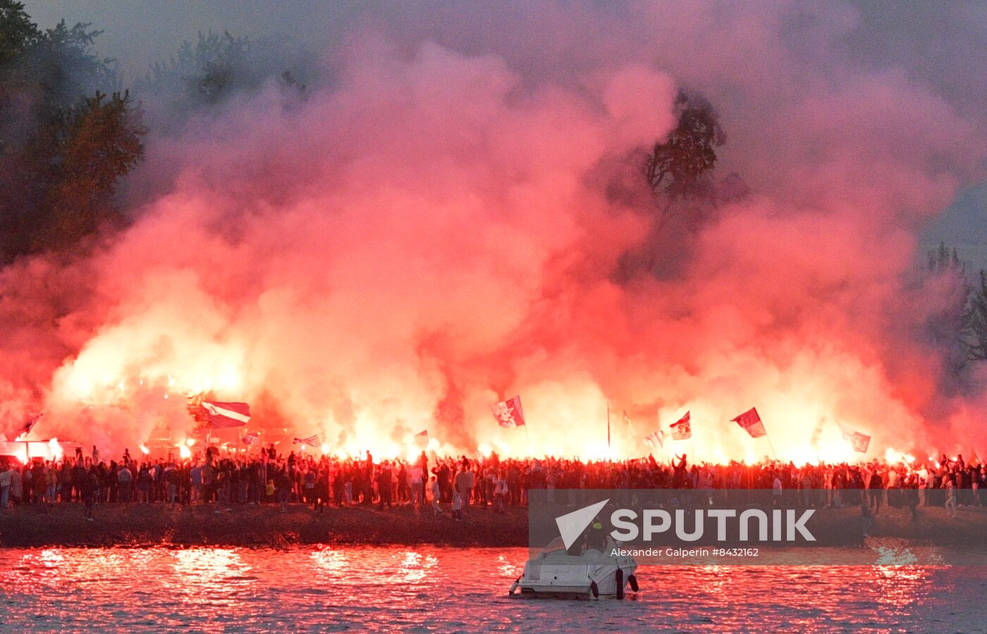 Russia Soccer Premier-League Zenit Honouring