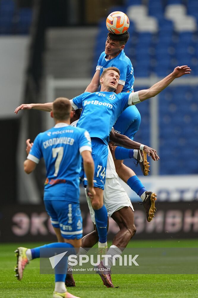 Russia Soccer Premier-League Dynamo - Akhmat