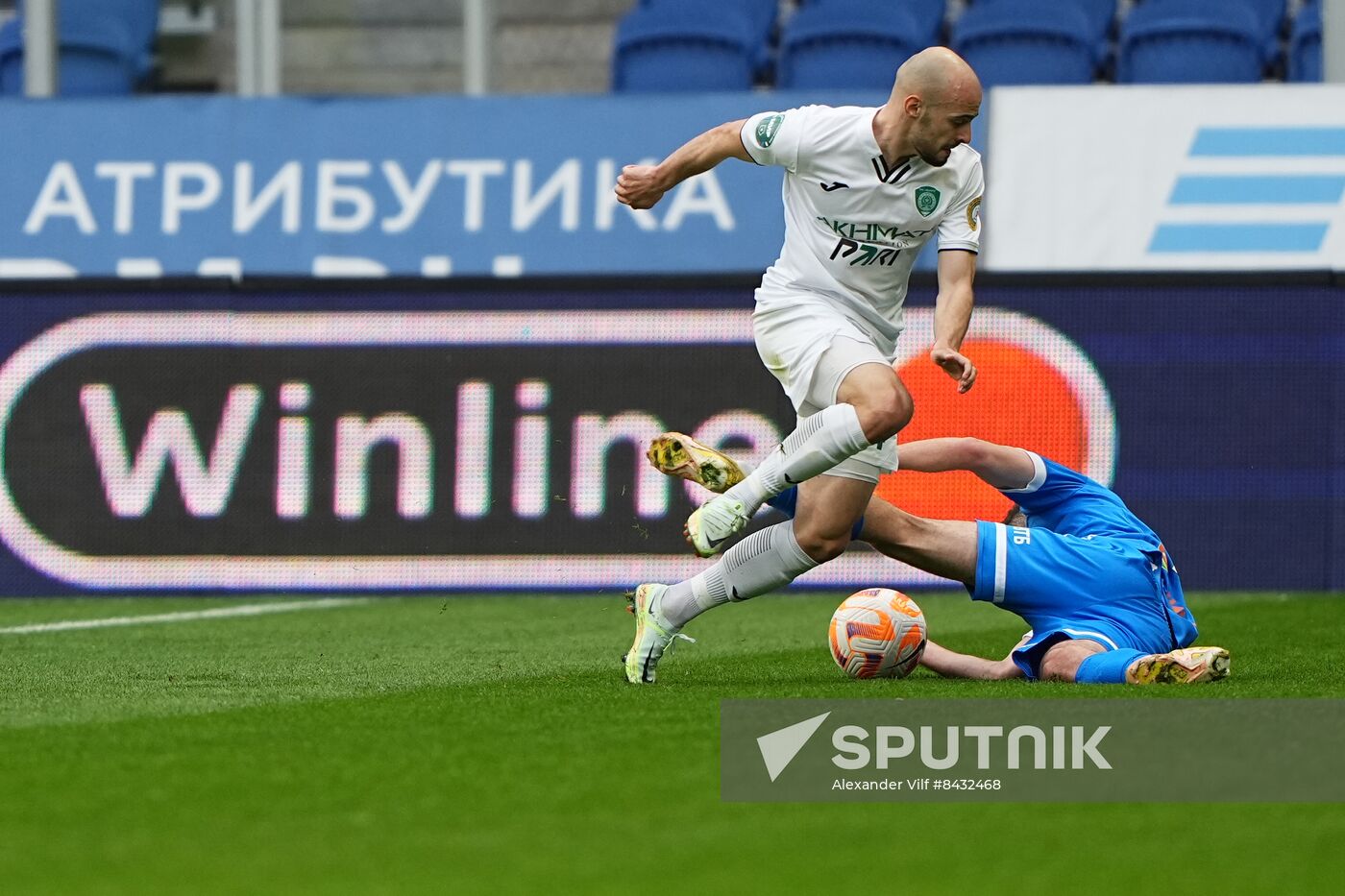 Russia Soccer Premier-League Dynamo - Akhmat