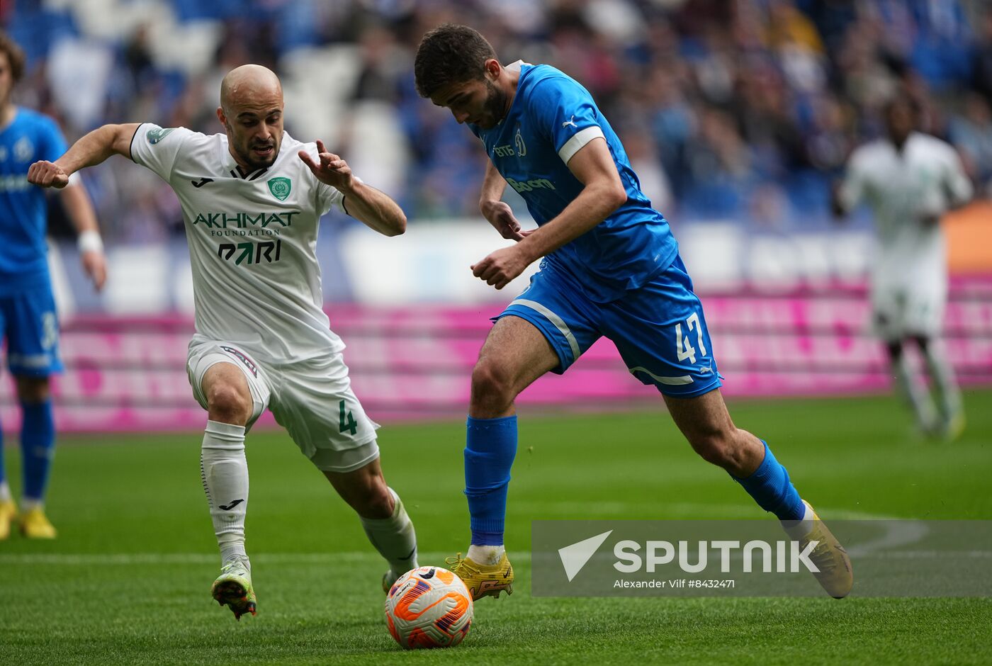 Russia Soccer Premier-League Dynamo - Akhmat